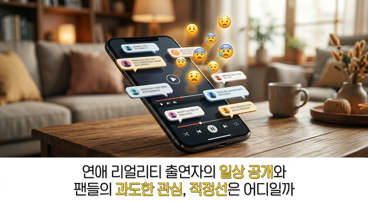 연애 리얼리티 출연자의 일상 공개와 팬들의 과도한 관심, 적정선은 어디일까