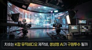 치솟는 K팝 뮤직비디오 제작비, 생성형 AI가 구원투수 될까