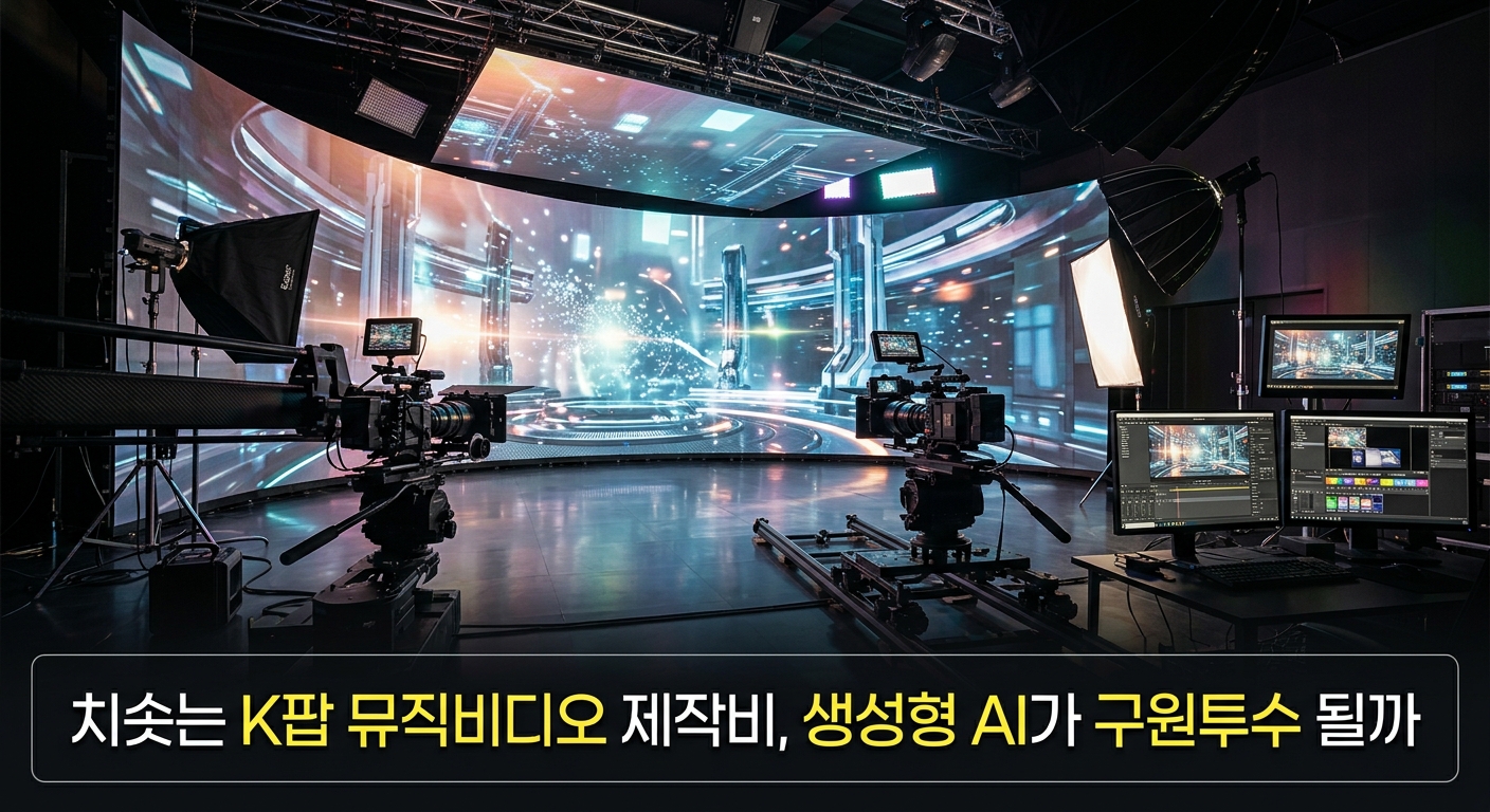 치솟는 K팝 뮤직비디오 제작비, 생성형 AI가 구원투수 될까