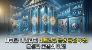 마이클 세일러의 비트코인 금융 통합 구상: 은행과 보험의 미래
