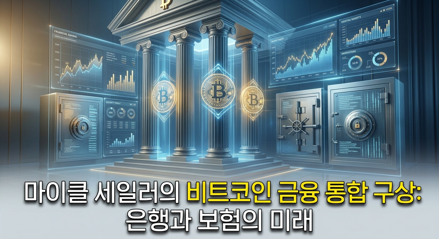 마이클 세일러의 비트코인 금융 통합 구상: 은행과 보험의 미래