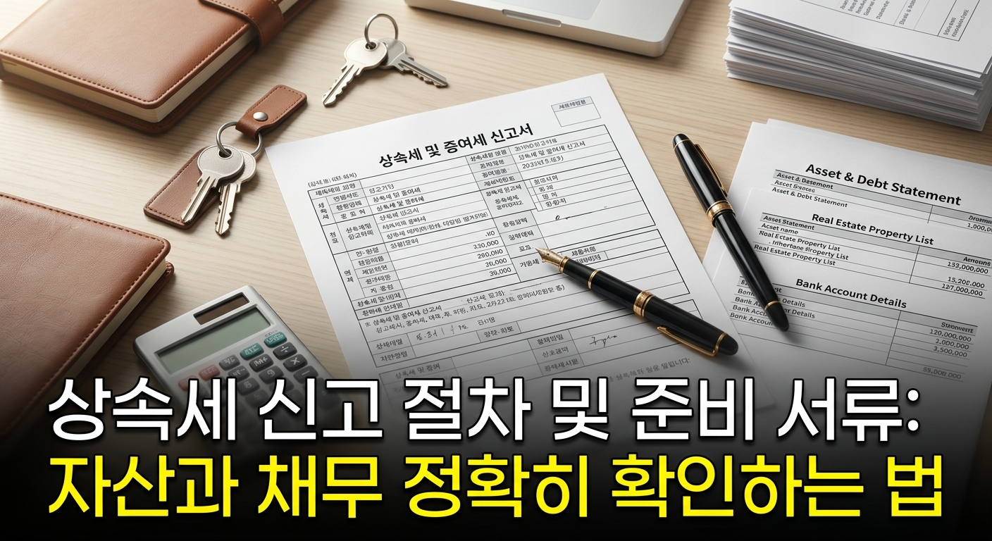 상속세 신고 절차 및 준비 서류: 자산과 채무 정확히 확인하는 법