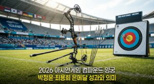 2026 아시안게임 컴파운드 양궁 박정윤·최용희 은메달 성과와 의미