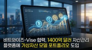 비트와이즈-Vise 협력, 1400억 달러 자산관리 플랫폼에 가상자산 모델 포트폴리오 도입