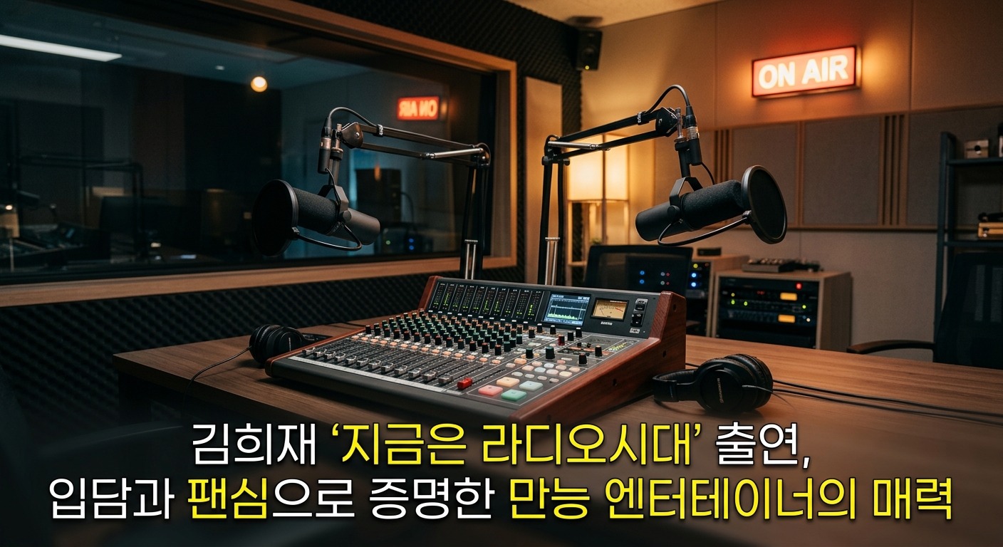 김희재 '지금은 라디오시대' 출연, 입담과 팬심으로 증명한 만능 엔터테이너의 매력