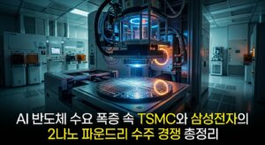 AI 반도체 수요 폭증 속 TSMC와 삼성전자의 2나노 파운드리 수주 경쟁 총정리
