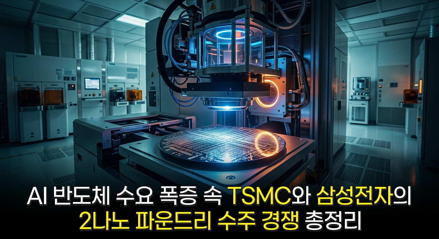AI 반도체 수요 폭증 속 TSMC와 삼성전자의 2나노 파운드리 수주 경쟁 총정리