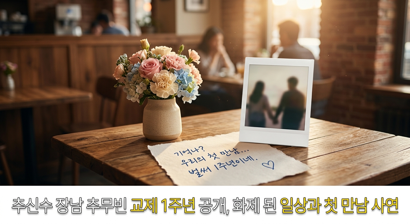 추신수 장남 추무빈 교제 1주년 공개, 화제 된 일상과 첫 만남 사연