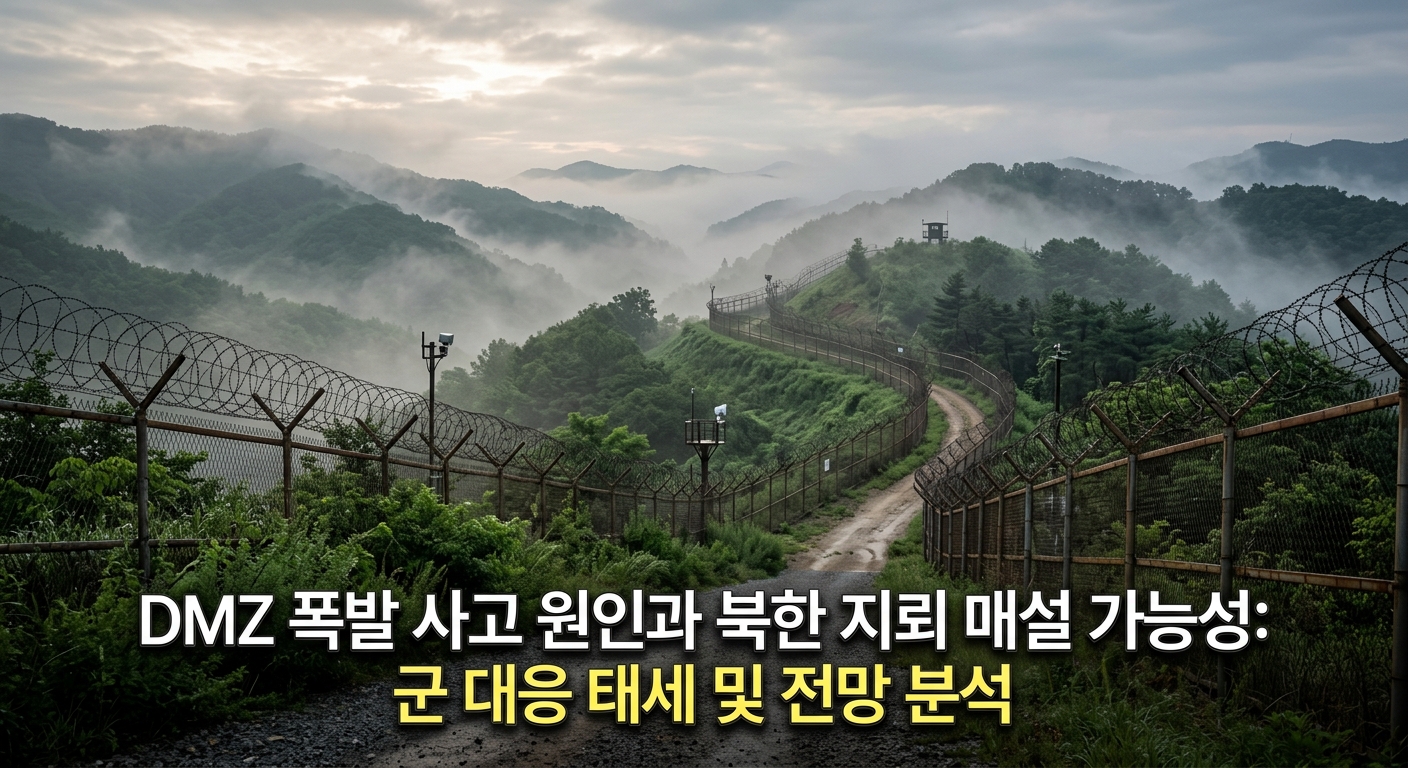 DMZ 폭발 사고 원인과 북한 지뢰 매설 가능성: 군 대응 태세 및 전망 분석