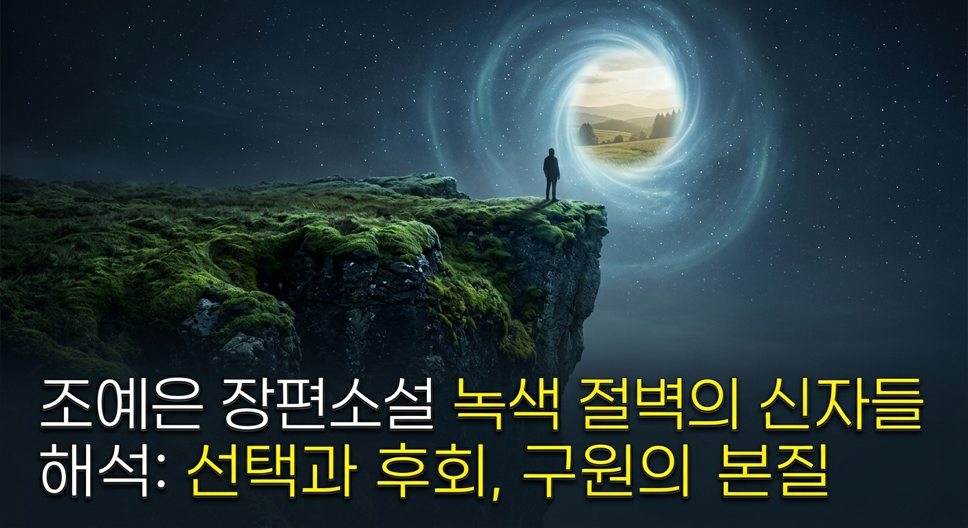 조예은 장편소설 녹색 절벽의 신자들 해석: 선택과 후회, 구원의 본질
