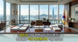하준경 신임 정책실장 인선 분석, 프로필과 국정 컨트롤타워 역할 총정리