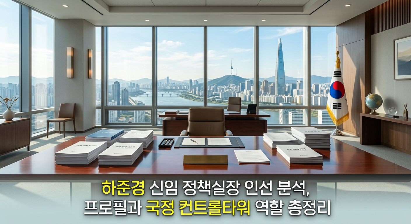 하준경 신임 정책실장 인선 분석, 프로필과 국정 컨트롤타워 역할 총정리