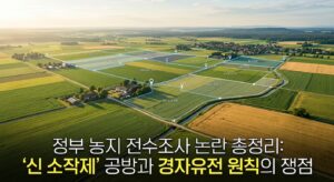 정부 농지 전수조사 논란 총정리: '신 소작제' 공방과 경자유전 원칙의 쟁점