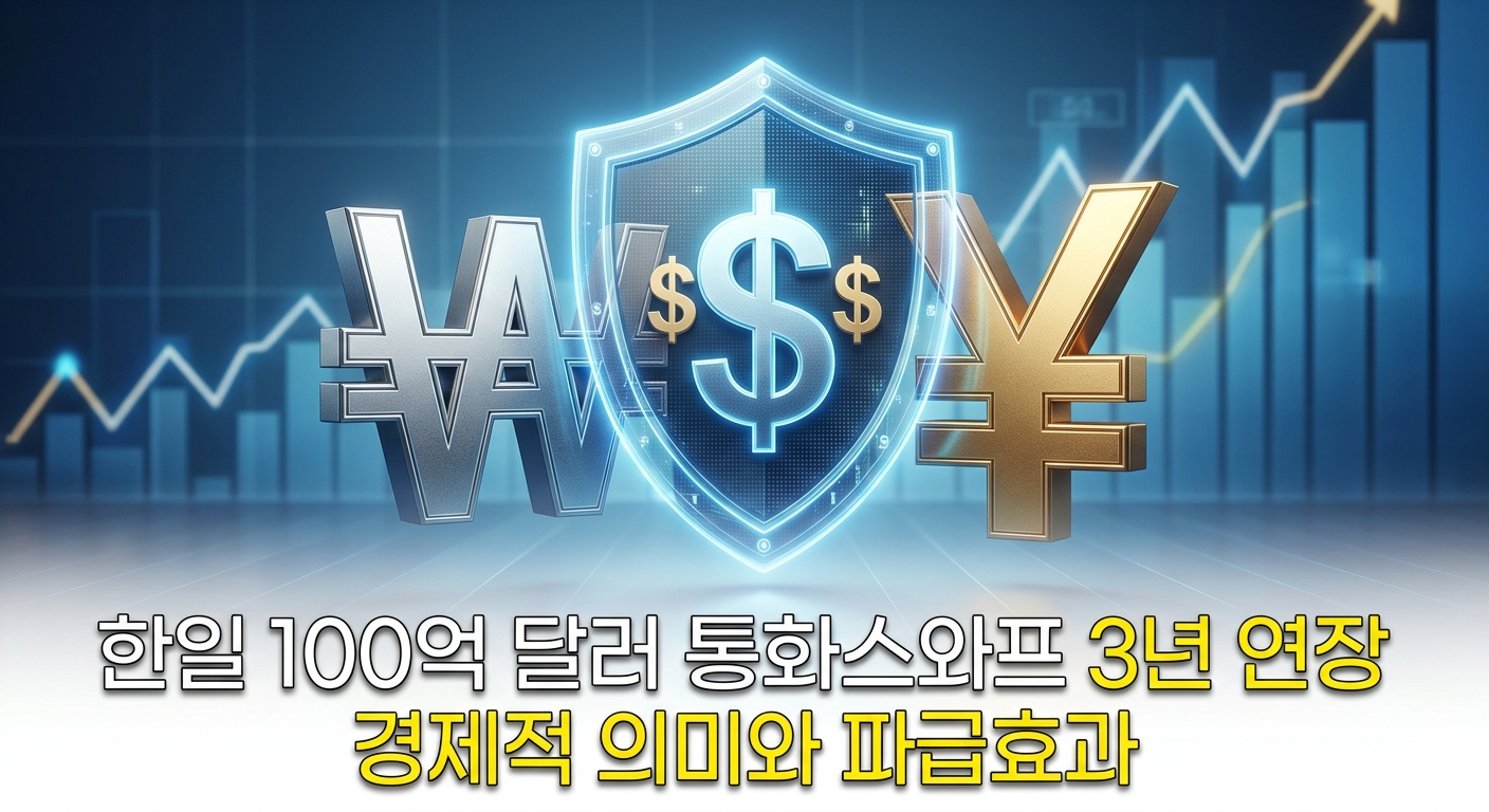 한일 100억 달러 통화스와프 3년 연장 합의, 경제적 의미와 파급효과