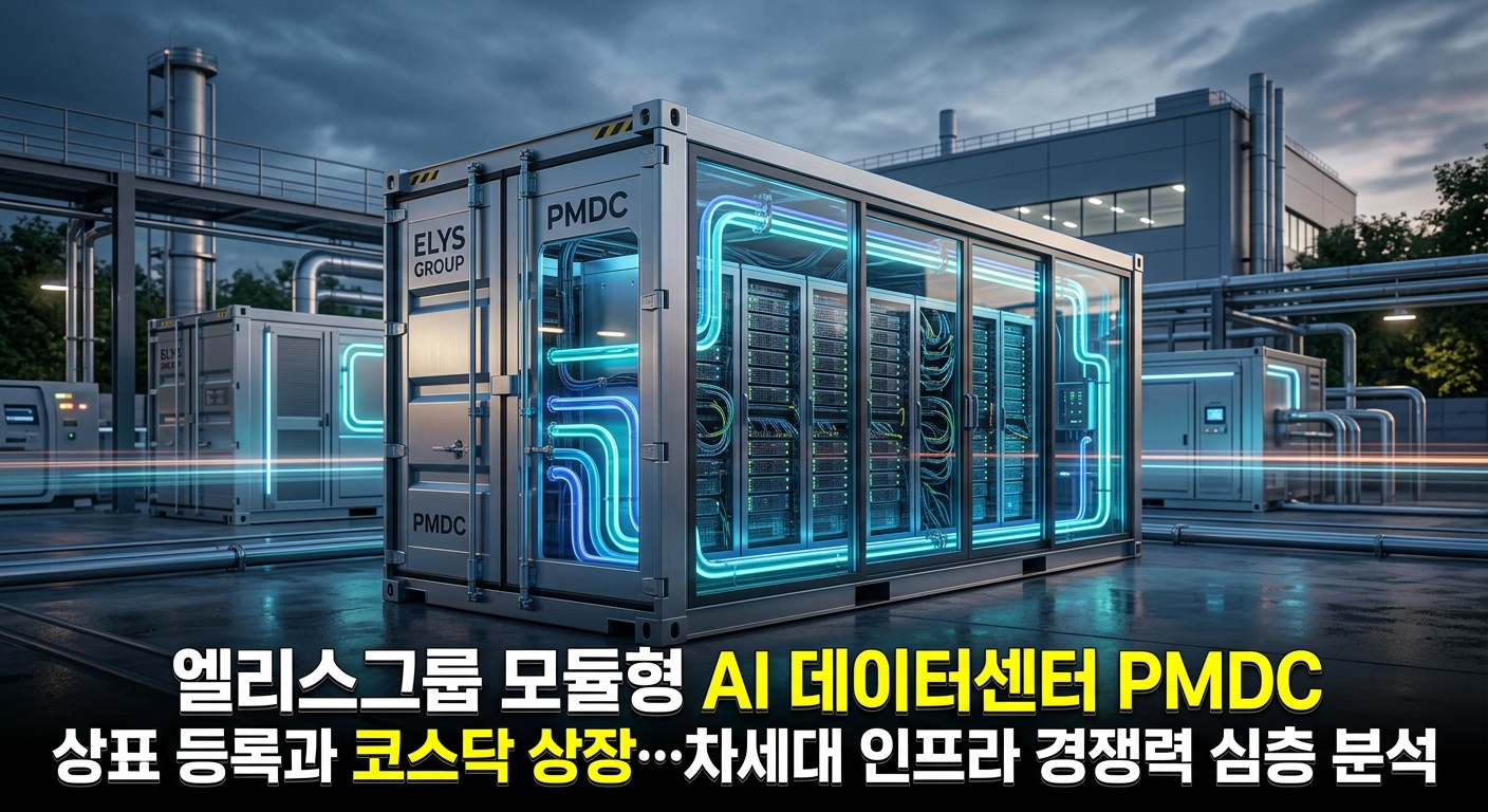 엘리스그룹 모듈형 AI 데이터센터 PMDC 상표 등록과 코스닥 상장…차세대 인프라 경쟁력 심층 분석