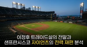 이정후 트레이드설의 전말과 샌프란시스코 자이언츠의 전력 재편 분석