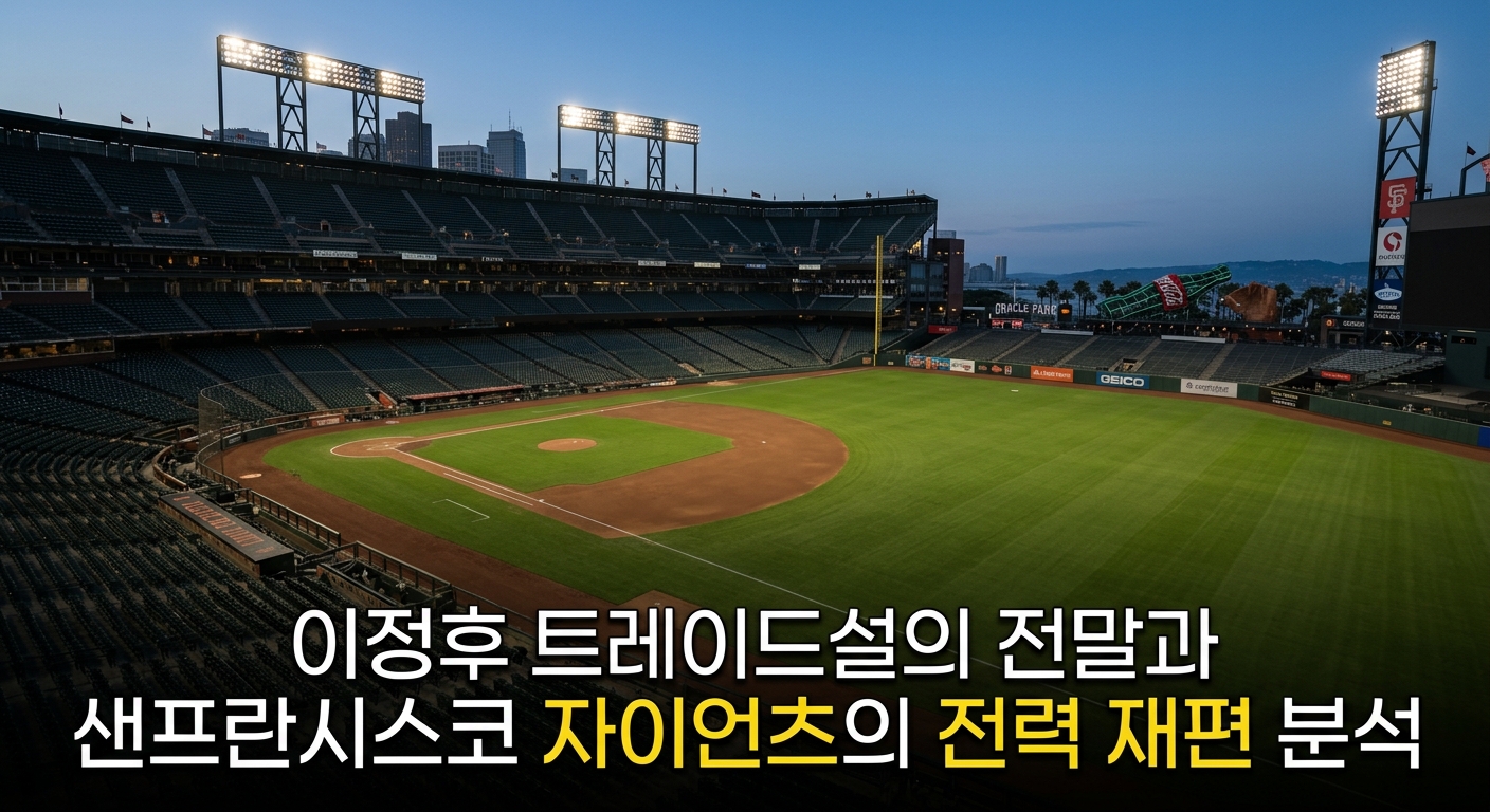 이정후 트레이드설의 전말과 샌프란시스코 자이언츠의 전력 재편 분석