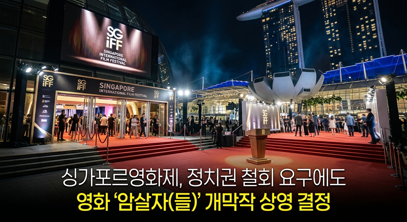 싱가포르영화제, 정치권 철회 요구에도 영화 '암살자(들)' 개막작 상영 결정