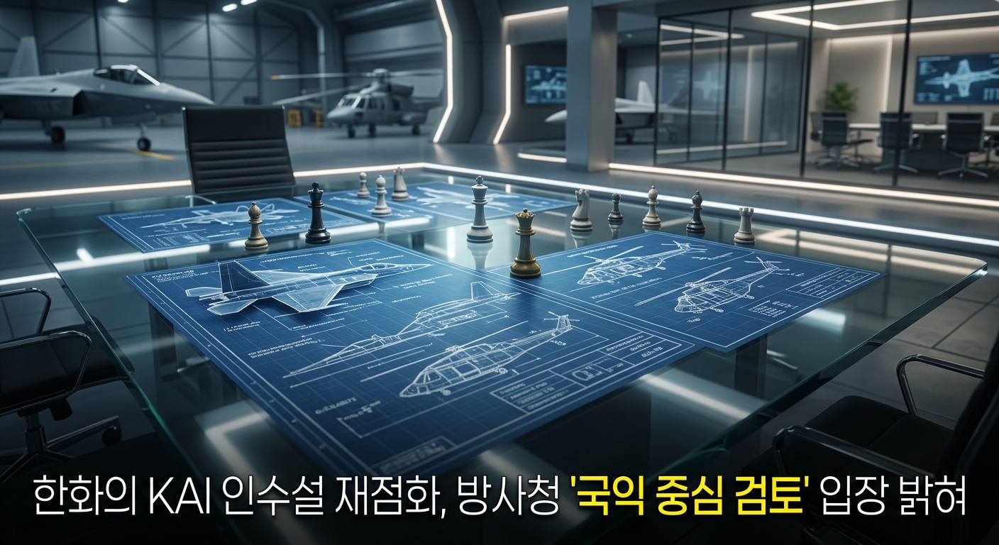 한화의 KAI 인수설 재점화, 방사청 '국익 중심 검토' 입장 밝혀