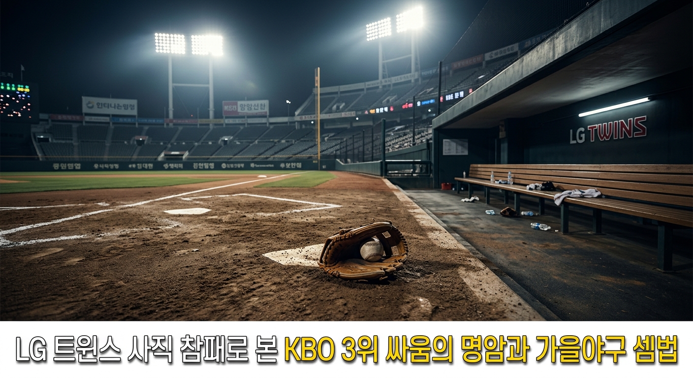 LG 트윈스 사직 참패로 본 KBO 3위 싸움의 명암과 가을야구 셈법
