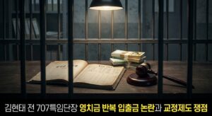 김현태 전 707특임단장 영치금 반복 입출금 논란과 교정 제도 쟁점
